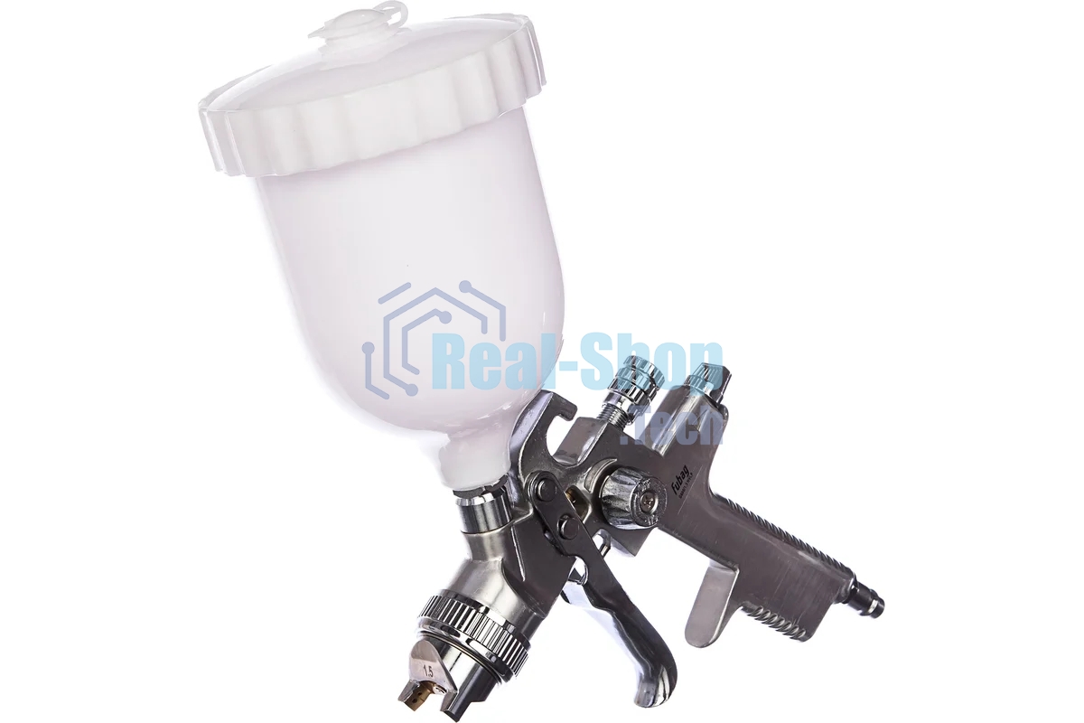 Краскопульт пневматический FUBAG G600/1.5 HVLP 110141 expert 265л/м 3бар верхний бачок 0.6л 1.5мм
