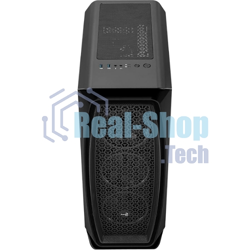 Компьютерный корпус Aerocool/Formula Aero One Eclipse-G-BK-v1 черный без БП ATX 4x120мм 2xUSB 3.0 audio