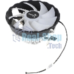Кулер для процессора Aerocool/Formula Air Frost Plus серебристый, 120 мм, алюминий, 1500 об/мин, 24.2 дБ, 3 pin, 110 Вт, 70 мм