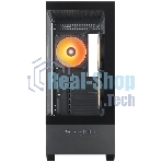Компьютерный корпус Chieftec Vista черный без БП ATX 3x120мм 1xUSB2.0 1xUSB3.0 1xUSB3.1 audio bott PSU