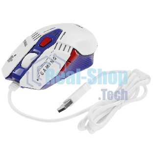 Мышь проводная Ritmix ROM-400 White