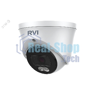Видеокамера IP 2Мп купольная IP67 (2.8мм) RVi-1NCEL2176 (2.8) white