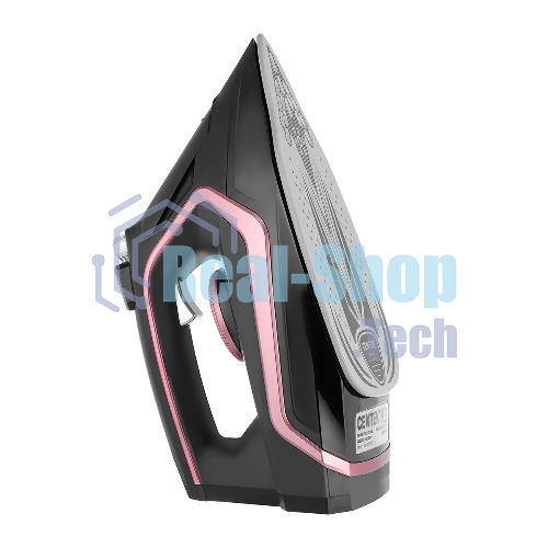 Утюг Centek CT-2313 розовый/черный, 2400 Вт, 50 г/мин, 185 г/мин, 350 мл