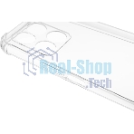 Чехол (клип-кейс) BoraSCO для Honor X6a 72472 прозрачный