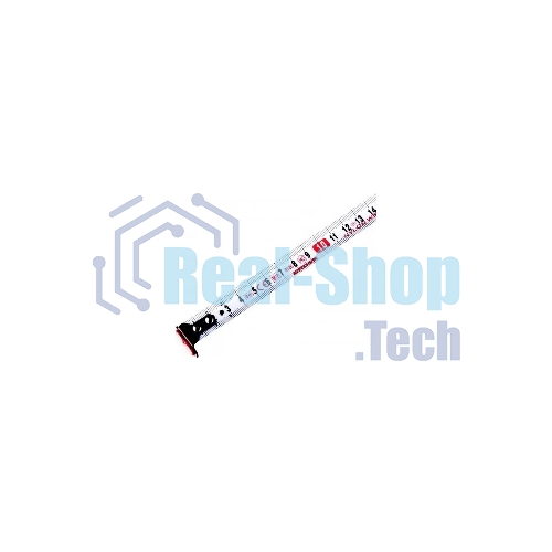 Рулетка Gross Magnetisch, 3 м х 16мм, обрезин. корпус, автоматич. фиксация, нейлон. покр., магн. зацеп