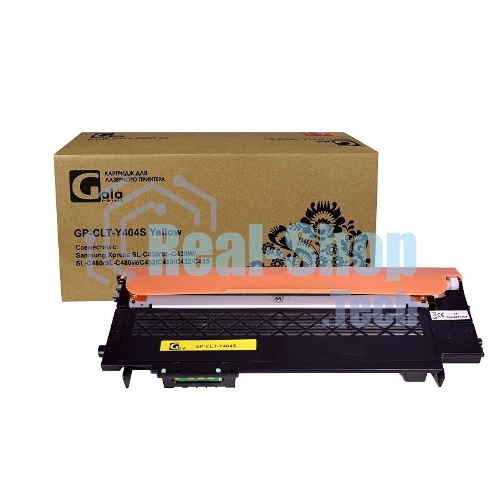 Картридж лазерный GalaPrint GP-CLT-Y404S желтый (1000 стр) для Samsung Xpress SL-C430/SL-C430W/SL-C480/SL-C480W/C482/C483/C432/C433