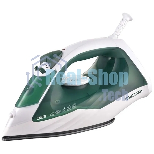 Утюг Homestar HS-4008 белый/зеленый, 2000 Вт, 260 мл
