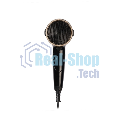 Фен Centek CT-2209 BLG черный/золотой перламутр, 1600 Вт, компактный