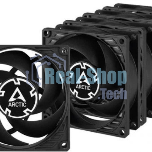 Вентилятор для корпуса ARCTIC P8 PWM PST Value Pack черный - retail (ACFAN00154A)