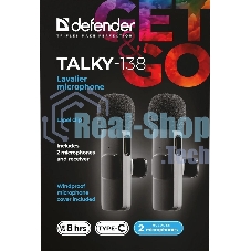 Петличный микрофон Defender Talky-138 wrls