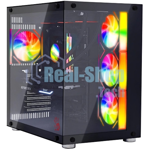 Компьютер Bloody BD-PC CZ79C3 MT i7 14700KF (3.4) 64Gb SSD 1Tb RTX 5070Ti 16Gb Win 11H 64 2.5xGbitEth 850W черный (RUS) (2129080)