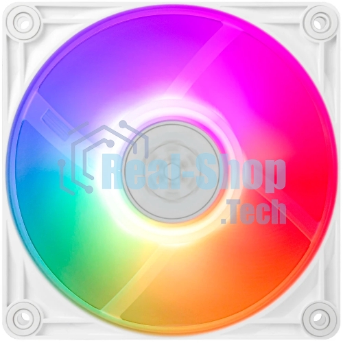 Вентилятор для корпуса Silverstone VISTA 120 ARGb белый, 120 мм, 2000 об/мин, 30.6 дБ, 4 pin