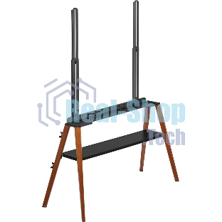 Подставка для телевизора Cactus CS-ST3647BKWN черный/орех, 49