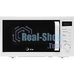 Микроволновая печь Midea AM820CUK-W белый, 20 л, 800 Вт, переключатели - кнопки, поворотный механизм