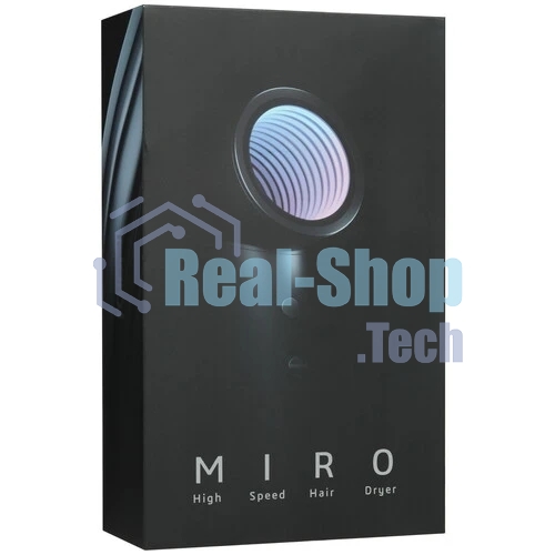 Фен Roidmi Hair dryer Miro серый, 1300 Вт, компактный, ионизация