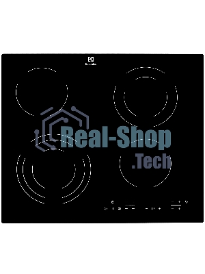 Электрическая варочная поверхность Electrolux EHF6343FOK, 4 конфорки, с зоной расширения, стеклокерамика, 6400 Вт