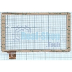 Сенсорное стекло (тачскрин) C145255A1-DRFPC307T-V2.0, белое