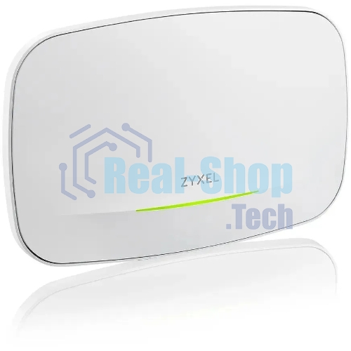 Точка доступа Zyxel NebulaFlex NWA130BE, WiFi 7, 802.11a/b/g/n/ac/ax/be (2,4 и 5 ГГц), MU-MIMO, антенны 2x2, до 688+4320 Мбит/с, 2xLAN 2.5GE, PoE