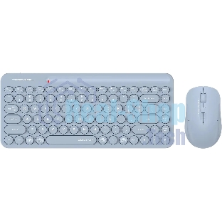 Комплект клавиатура+мышь A4Tech FStyler FG3200 Air2 беспроводной, USB, 2000 DPI, синий