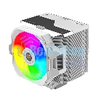 Кулер для процессора Alseye i600-W белый, 120 мм, алюминий/медь, 2300 об/мин, 37.8 дБ, 4 pin, 265 Вт, 160 мм
