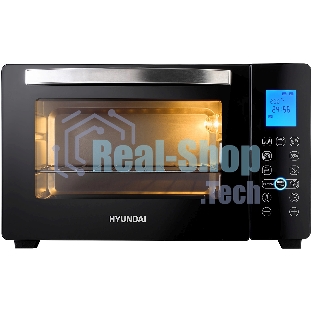 Мини-печь Hyundai MIO-HY096 28 л, 1600 Вт, черный