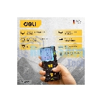 Лазерный дальномер Deli DL4168 (Диапазон измерения 0,05~40м, точность измерения: ±3мм)