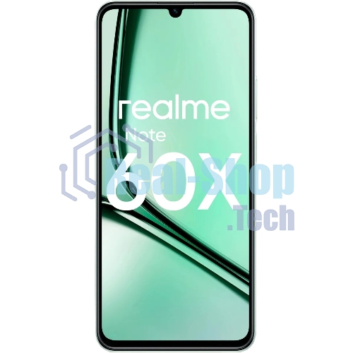 Смартфон Realme Note 60х RMX3938 3/64Gb, зеленый
