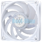 Вентилятор для корпуса Silverstone VISTA 120 ARGb белый, 120 мм, 2000 об/мин, 30.6 дБ, 4 pin