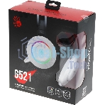 Гарнитура Bloody G521 белый, проводная, подсветка