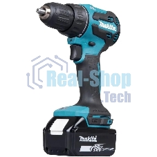 Дрель-шуруповерт Makita DDF490SF1J, 18 В, 3 Ач, 50 Нм, бесщеточный