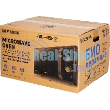 Микроволновая печь Samsung MS23K3614AK черный, 23 л, 800 Вт, переключатели - поворотный механизм