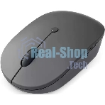Мышь беспроводная Lenovo Go серый, 2400 dpi, радиоканал, USB-C, кнопки - 3