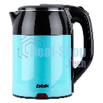 Чайник электрический BBK EK1709P черный/бирюзовый