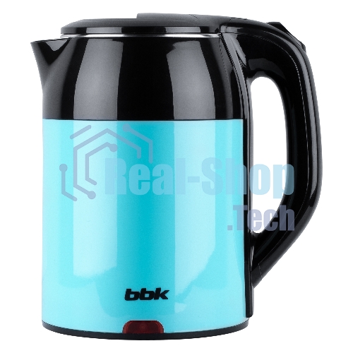 Чайник электрический BBK EK1709P черный/бирюзовый