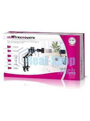Кронштейн для мониторов Ultramounts UM727B черный 17