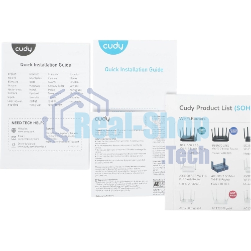 Бесшовный Mesh роутер Cudy M1200(1-Pack) AC1200 10/100BASE-TX белый