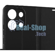Чехол (флип-кейс) BoraSCO для Xiaomi Redmi Note 13 4G Book Case черный (72993)