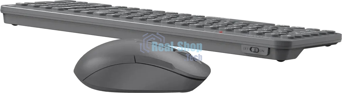 Комплект клавиатура+мышь A4Tech FStyler FG3300 Air2 беспроводной, USB, 2000 DPI, серый
