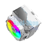 Кулер для процессора Alseye i600-W белый, 120 мм, алюминий/медь, 2300 об/мин, 37.8 дБ, 4 pin, 265 Вт, 160 мм