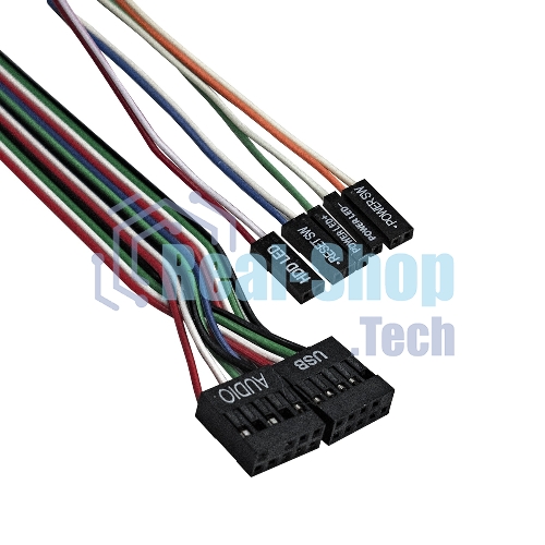 Компьютерный корпус MiniITX ExeGate MI-207 Black, miniITX/mATX, (без БП), 2хUSB, Audio