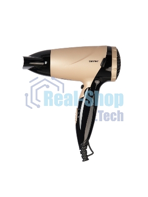 Фен Centek CT-2209 BLG черный/золотой перламутр, 1600 Вт, компактный