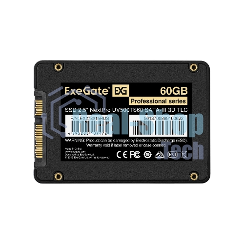 Накопитель SSD ExeGate NextPro UV500TS60, 60Gb, 2.5