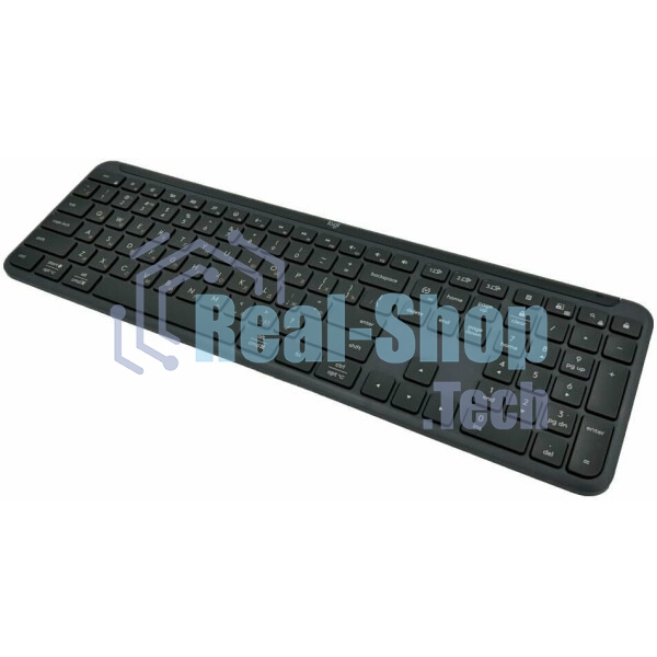 Клавиатура Logitech Signature Slim K950 беспроводная, Bluetooth, радиоканал, серый