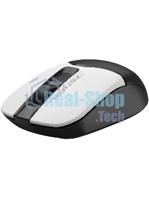Мышь беспроводная A4Tech Fstyler FG12S белый/черный, 1200 dpi, радиоканал, USB, кнопки - 3
