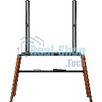 Подставка для телевизора Cactus CS-ST3647BKWN черный/орех, 49