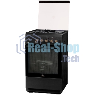 Плита Комбинированная Flama L RK 23-126 At антрацит (стеклянная крышка) реш.сталь