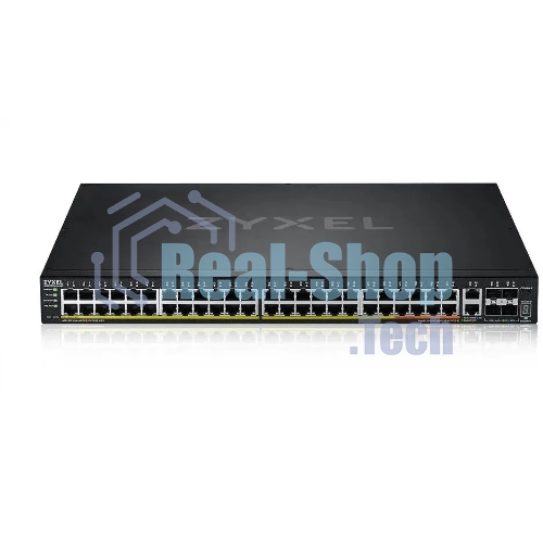 Коммутатор L3 Access Zyxel NebulaFlex Pro XGS2220-54FP, rack 19
