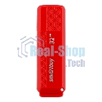 Флешка USB Smartbuy Dock Red (SB32GbDK-R), 32Gb, USB 2.0, R/W 15/5, красный
