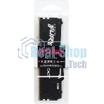 Оперативная память Kingston Fury Beast RGB, DDR5, 32GB (1x32GB), 5600 MHz, CL40, с радиатором, RGB, чёрный