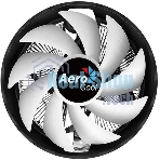 Кулер для процессора Aerocool/Formula Air Frost Plus серебристый, 120 мм, алюминий, 1500 об/мин, 24.2 дБ, 3 pin, 110 Вт, 70 мм
